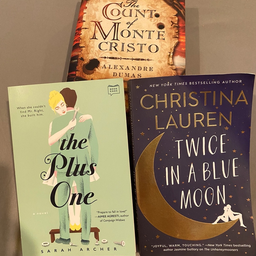 3 books